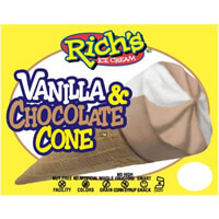 Vanilla And Chocolate Cone 